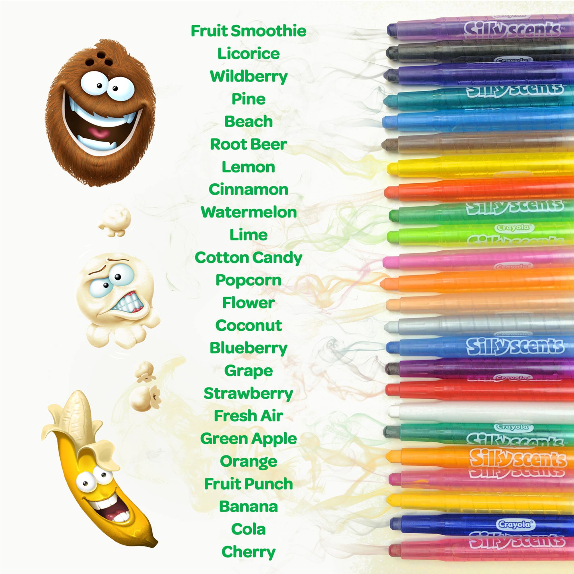 Crayola® Silly Scents™ Mini Twistables®, 24ct.